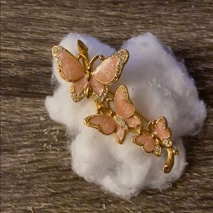 Butterfly brooch
